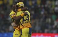 Dwayne Bravo Faf du Plessis
